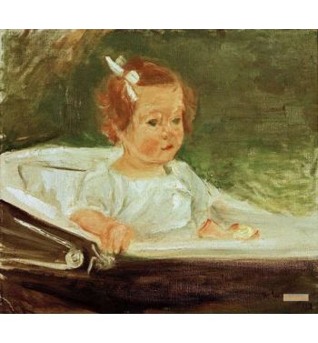 The Granddaughter In The Baby Carriage To The Right