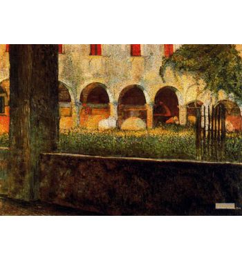 Cloister Of S Onofrio 1904