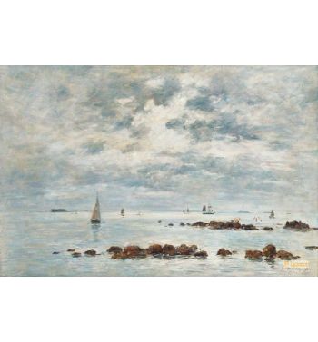 Low Tide Saint Vaast La Hougue 1892