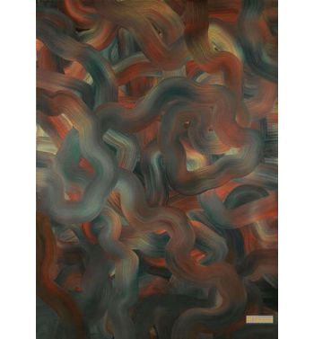 Abstract Image Red Blue Gel