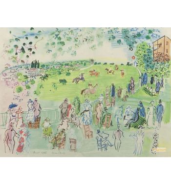 Preparing For The Start Ascot Gravure