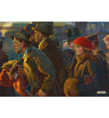End of the Working Day Commuter Rush