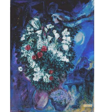 Bouquet With Flying Lovers