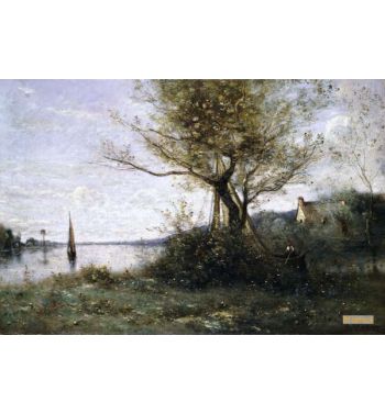 Boat At The Edge Of The Island