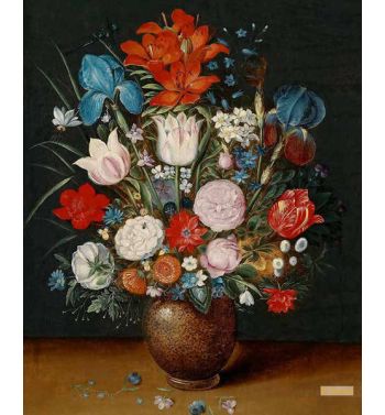 Bouquet Of Flowers In A Vase