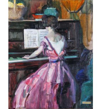 Woman At the Piano