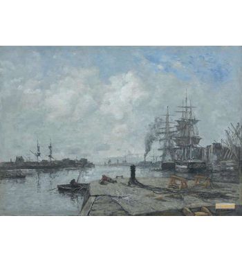 Boulogne Sur Mer The Port 1893 94
