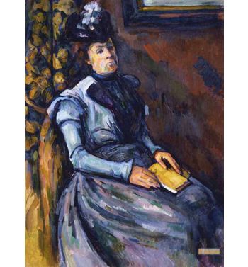 Seated Woman In Blue