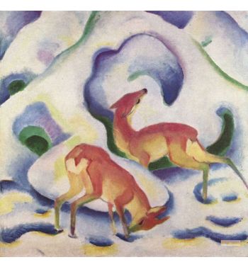Deer In The Snow