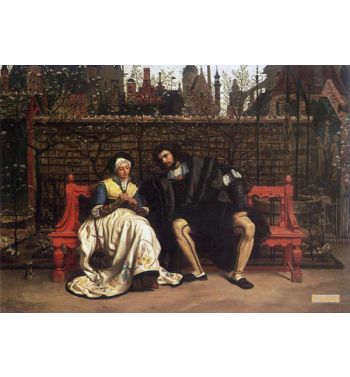 Faust And Marguerite In The Garden 1861