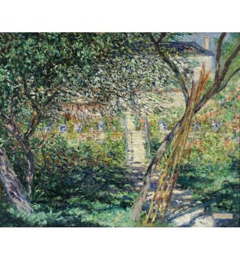 The Garden Of Vetheuil 1881