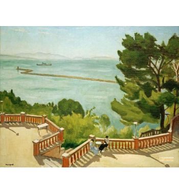Terrace Corner At Estaque