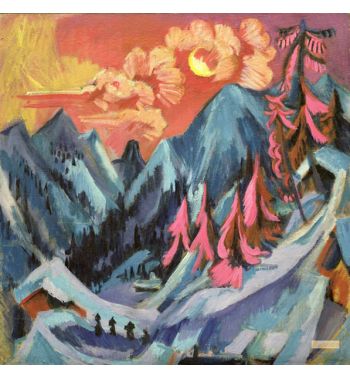 Winter Landscape In Moonlight, 1919
