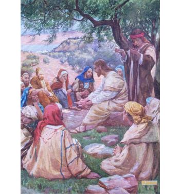 Jesus Teaching His Disciples To Pray