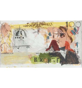 French Money and Nine French Bank Notes I