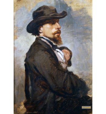 Portrait Of The Italian Painter Vincenzo Cabianca