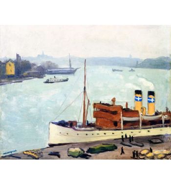 Boat In Dock, Stockholm