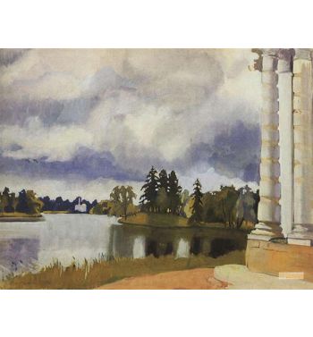 Lake In Tsarskoe Selo 1912