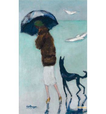 The Woman At The Dog