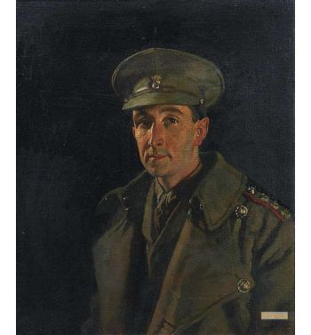 Portrait Of Captain Wood Of The Royal Inniskilling Fusiliersn