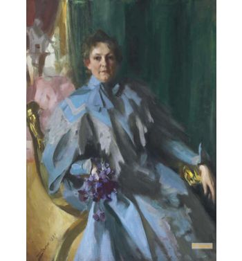 Portrait Of Lilly Eberhard Anheuser 1897