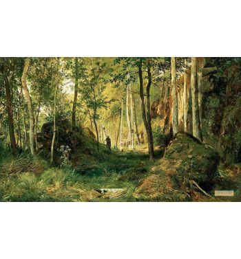 Landscape With A Hunter Valaam Island