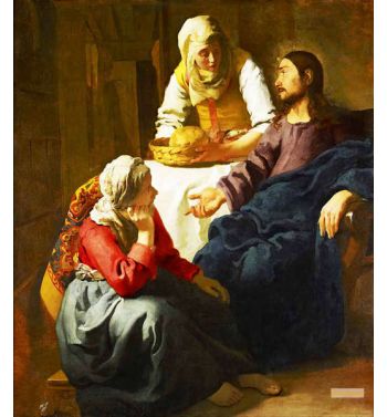 Christ In The House Of Martha And Mary