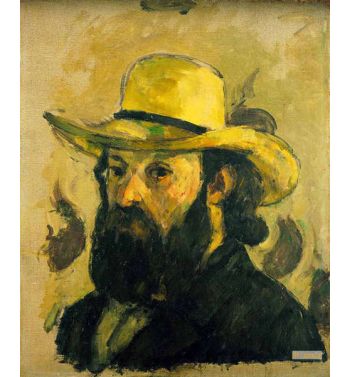 Portrait Of The Artist In Straw Hat