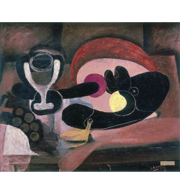 Still Life With Fruit Dish