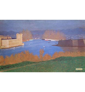 The Port Of Marseille, 1901