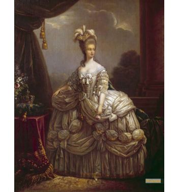 Portrait Of Marie Antoinette By Lorraine Habsburg 1755 1793