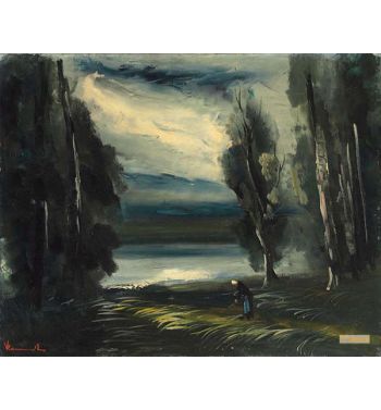 Landscape With A Character