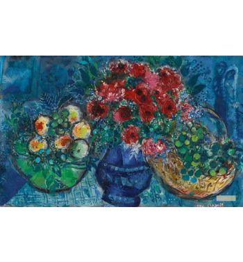The Blue Vase With Two Fruit Baskets, 1961