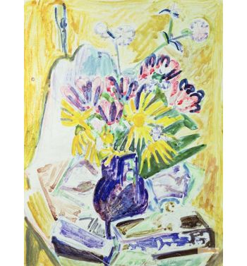 Flowers In A Vase, 1918 19