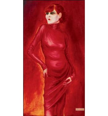 Portrait Of The Dancer Anita Berber 1925