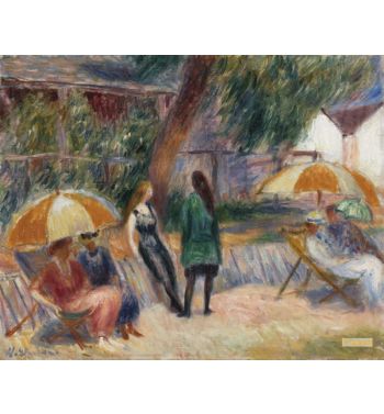 Beach With Figures Bellport