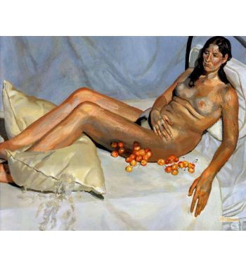 Irish Woman on a Bed