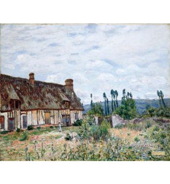 The Abandoned Thatched Cottage 1894