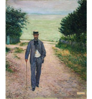 Stroller By The Sea; Seaside Walker 1885