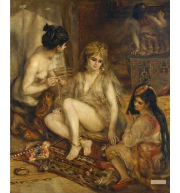 Parisian In Algerian Costume Gold Harem