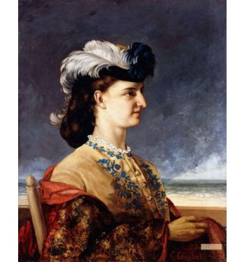 Portrait Of Countess Karoly 1865