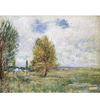 The Plain Of Veneux Nadon 1881