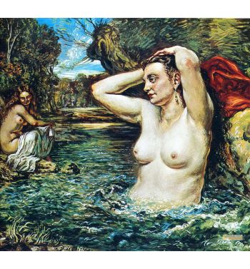 Nymphs Bathing