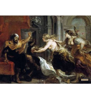 Tereus Confronted With The Head Of His Son Itylus