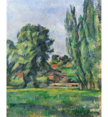 Landscape With Poplars