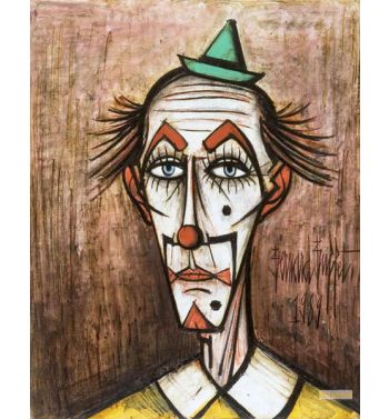 Clown Au Petit Chapeau Vert