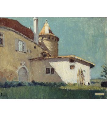 The Castle Of Virieu Or House In The Tourelle