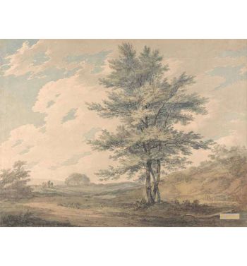 Landscape With Trees And Figures