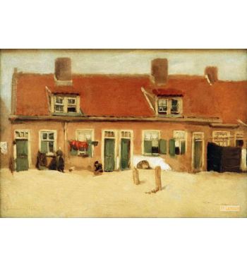 Old Houses In Scheveningen