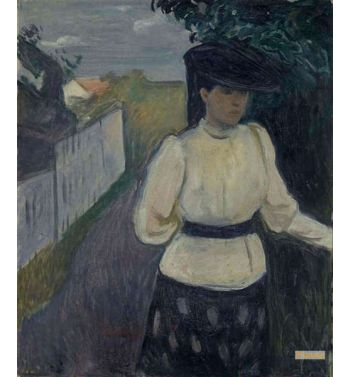 Inger In A White Blouse, 1891